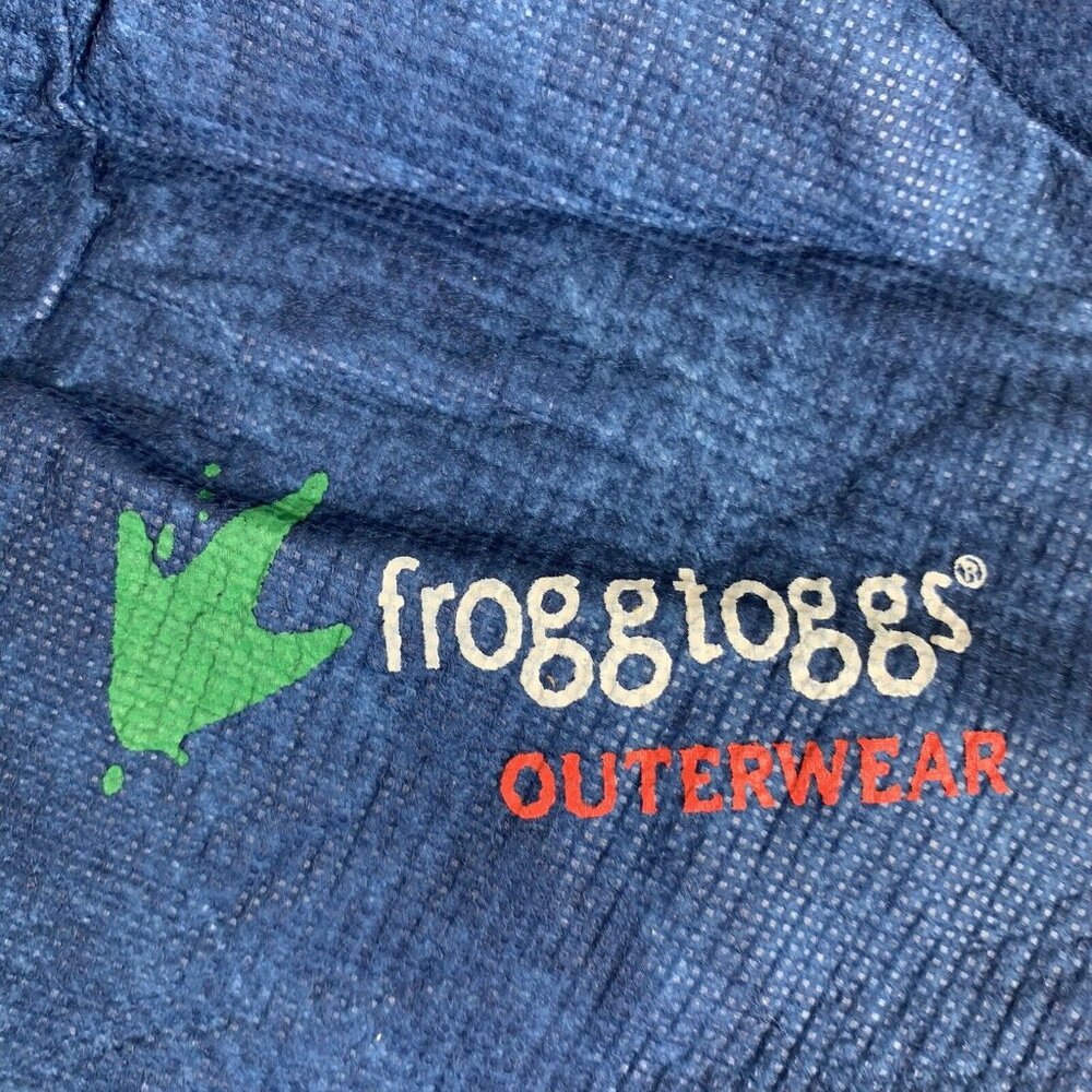 Frogg Toggs Polly Woggs Kids Regular Medium Rain Pants Royal Blue NWT pw6032p-12 - Picture 3 of 7